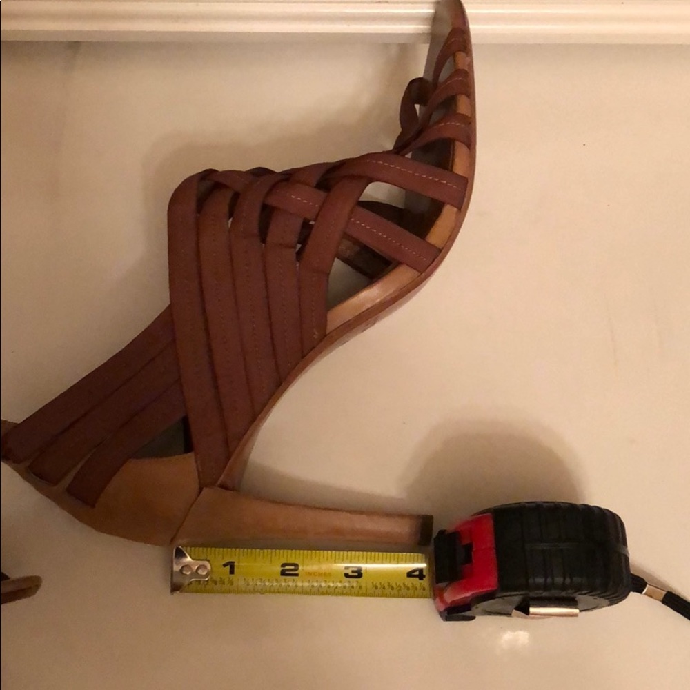 Derek Lam brown strappy open toe sandals - Picture 4 of 4